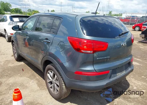 2015 Kia Sportage Lx из США, поврежденный, VIN KNDPB3AC7F7677114